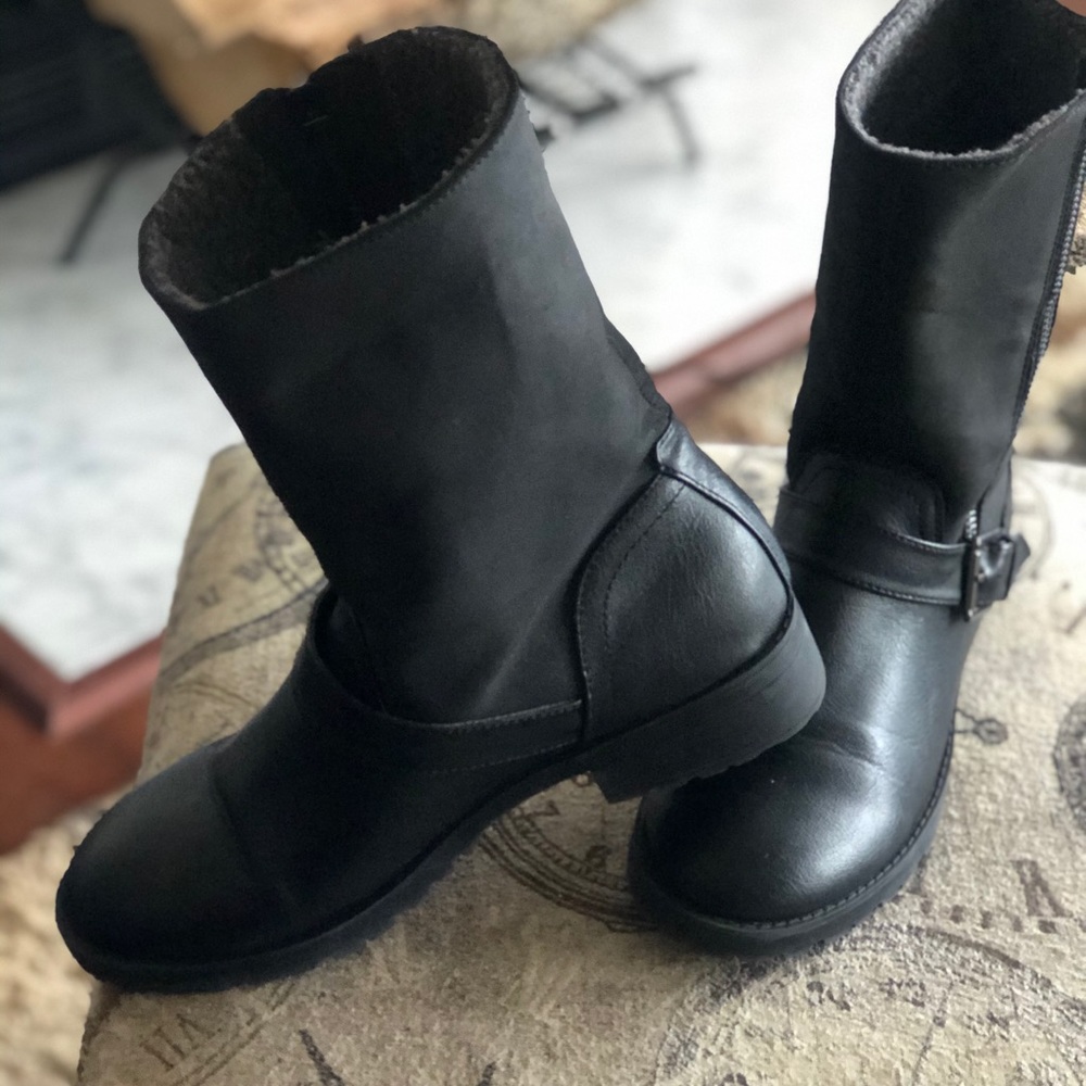 Black Convertible Boots